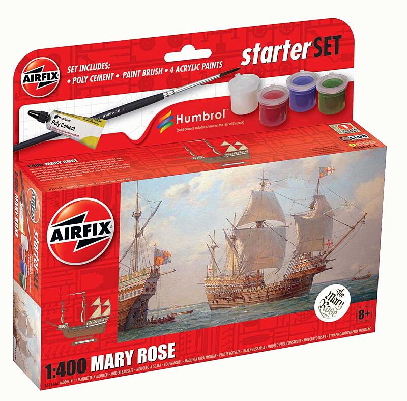 Airfix - A55114A - Mary Rose 1:400