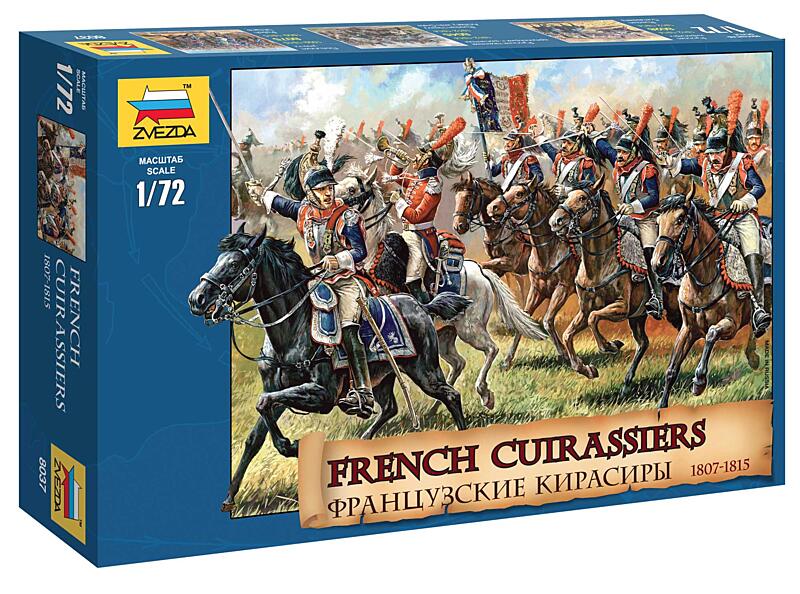 Zvezda - 8037 - French Cuirassiers 1807-1815 1:72