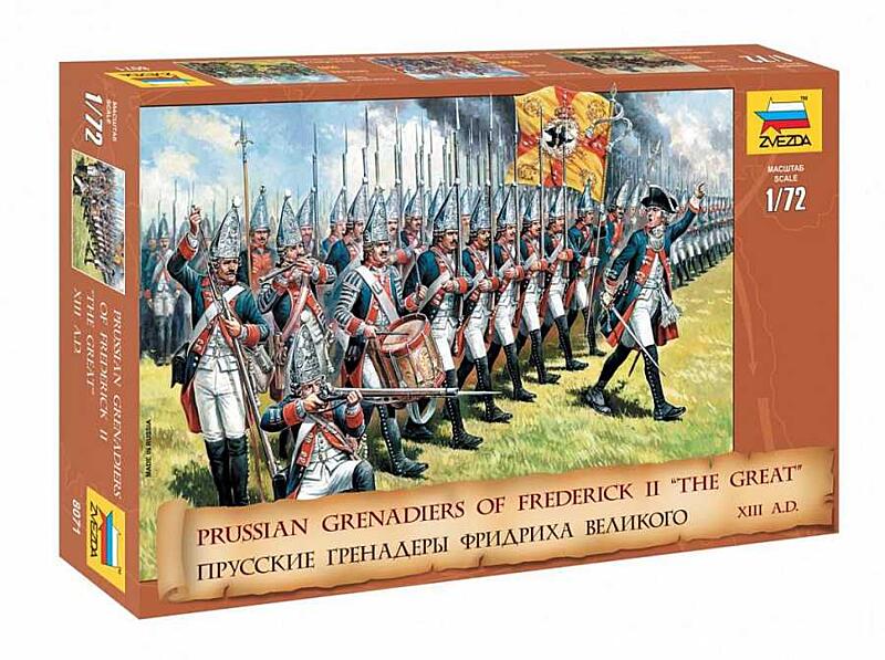 Zvezda - 8071 - Prussian Grenadiers 1:72