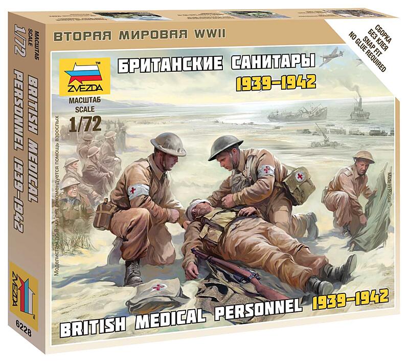 Zvezda - 6228 - British Medic Team 1:72
