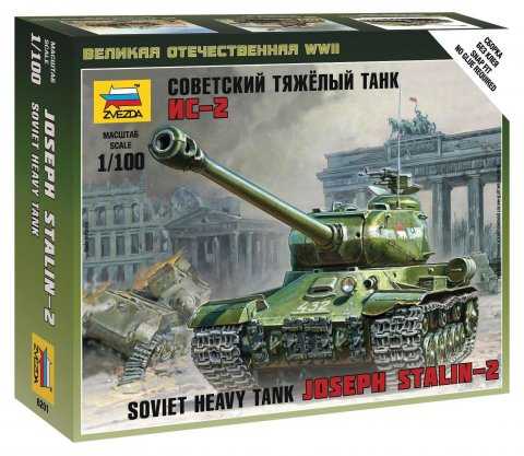 Zvezda - 6201 - IS-2 Stalin 1:100