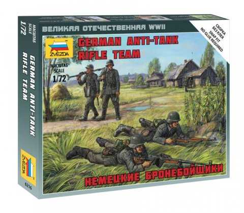 Zvezda - 6216 - German Anti Tank Rifle Team 1:72