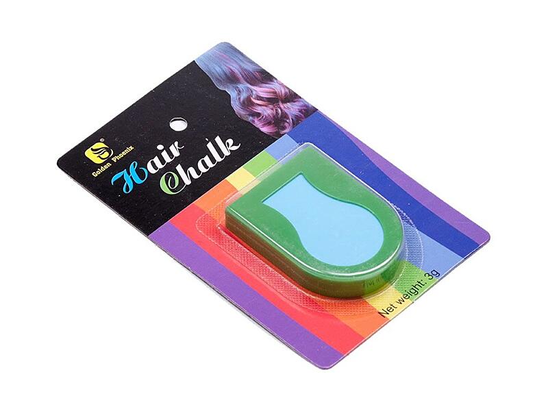 Golden Phoenix - Smývatelná barva na vlasy - Green 3g, blistr