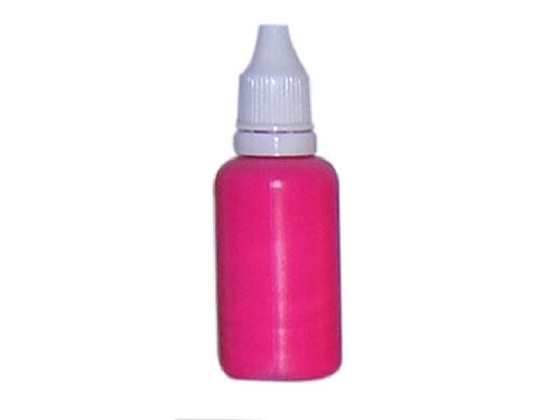 Golden Phoenix - Airbrush barva na nehty - fluorescentní rose 30 ml