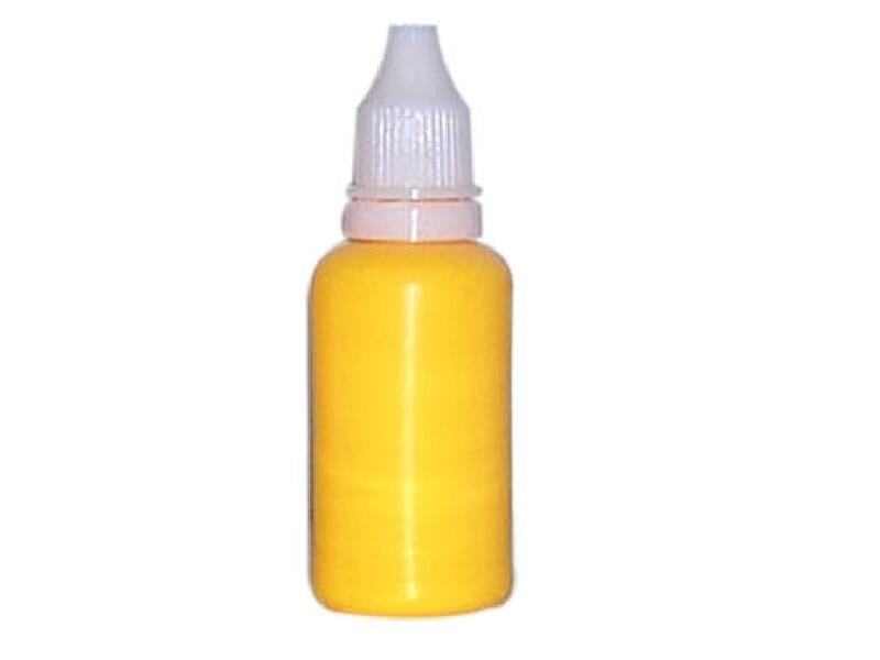 Golden Phoenix - Airbrush barva na nehty - fluorescentní golden 30 ml