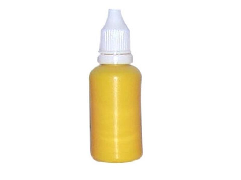 Golden Phoenix - Airbrush barva na nehty - mid yellow 30 ml