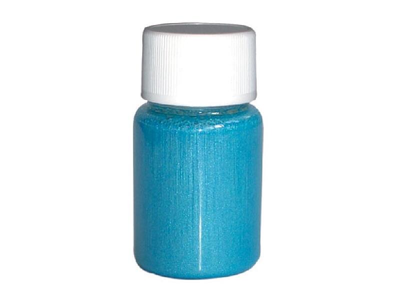 Golden Phoenix - Airbrush barva pro dočasné tetování - perleťová blossing blue 40 ml