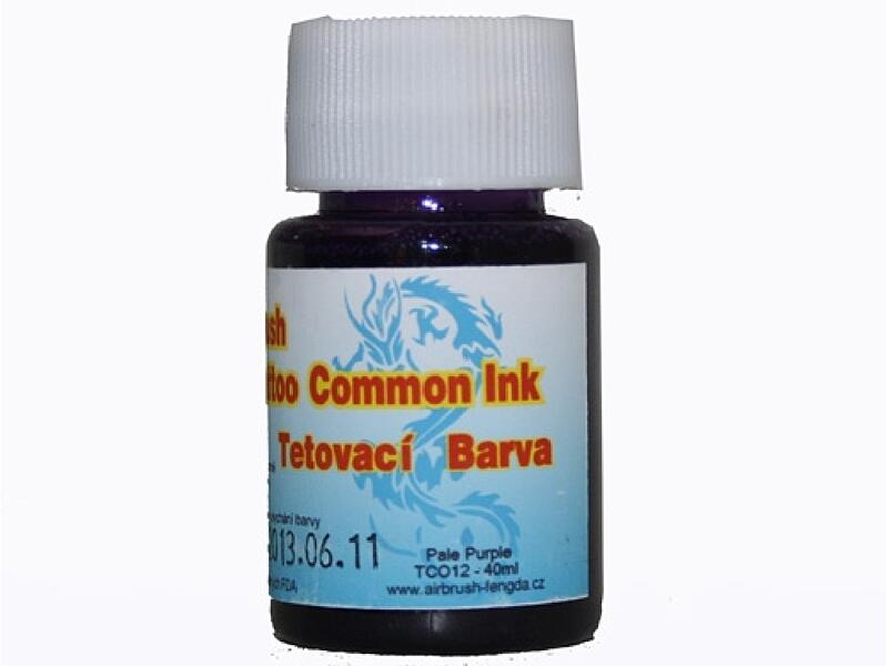 Golden Phoenix - Airbrush barva pro dočasné tetování - pale purple 40 ml