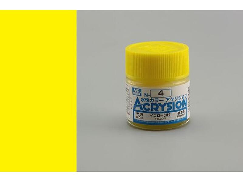 Gunze - Acrysion - N004 - Yellow - Žlutá 10ml