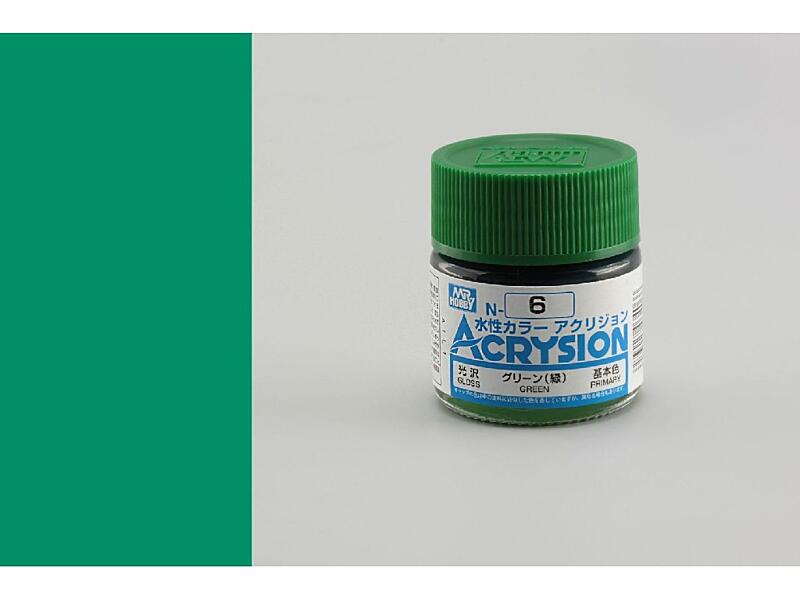 Gunze - Acrysion - N006 - Green - Zelená 10ml