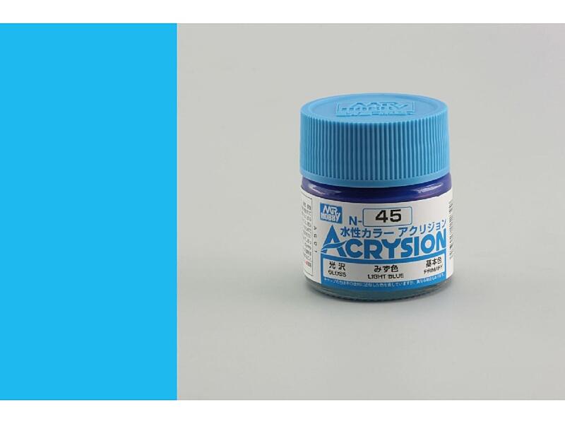 Gunze - Acrysion - N045 - Light Blue - Světle modrá 10ml