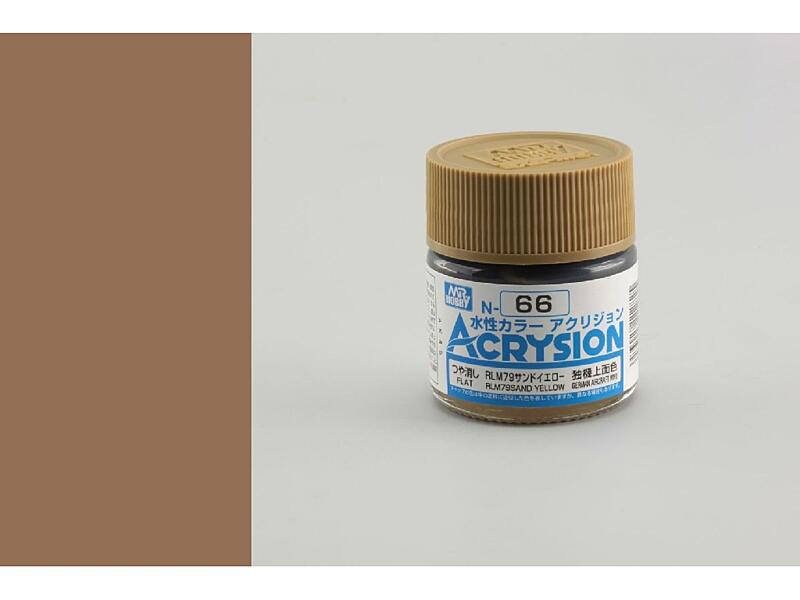 Gunze - Acrysion - N066 - RLM79 Sandy Brown - Písková 10ml