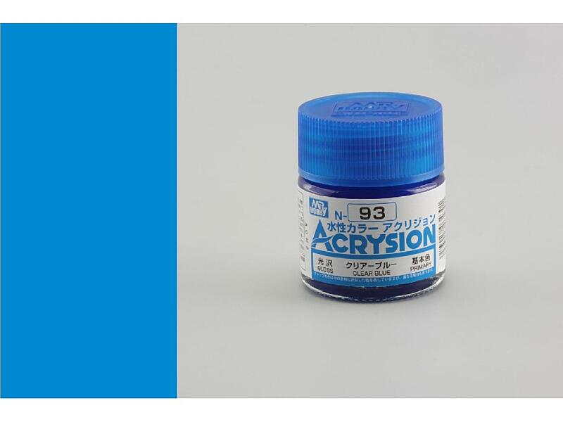 Gunze - Acrysion - N093 - Clear Blue- Transparentní modrá 10ml