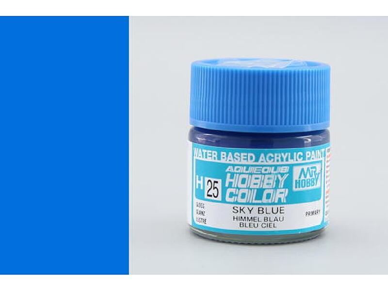 Gunze - Aqueous - H025 - Sky Blue - Nebeská modrá 10ml