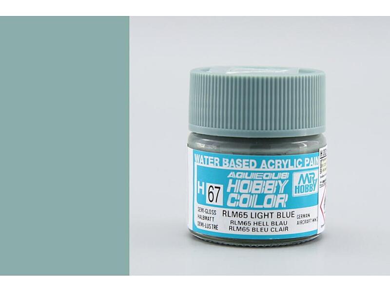 Gunze - Aqueous - H067 - RLM65 Light blue - Světle modrá 10ml