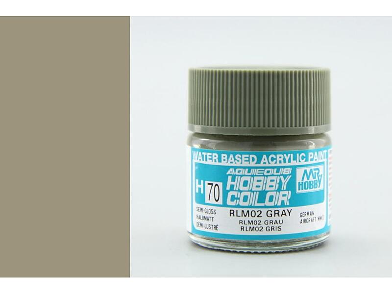 Gunze - Aqueous - H070 - RLM02 Gray - Šedá 10ml