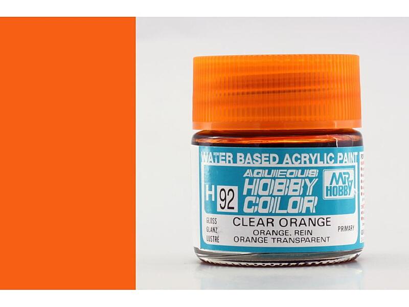 Gunze - Aqueous - H092 - Clear Orange - Transparentní oranžová 10ml