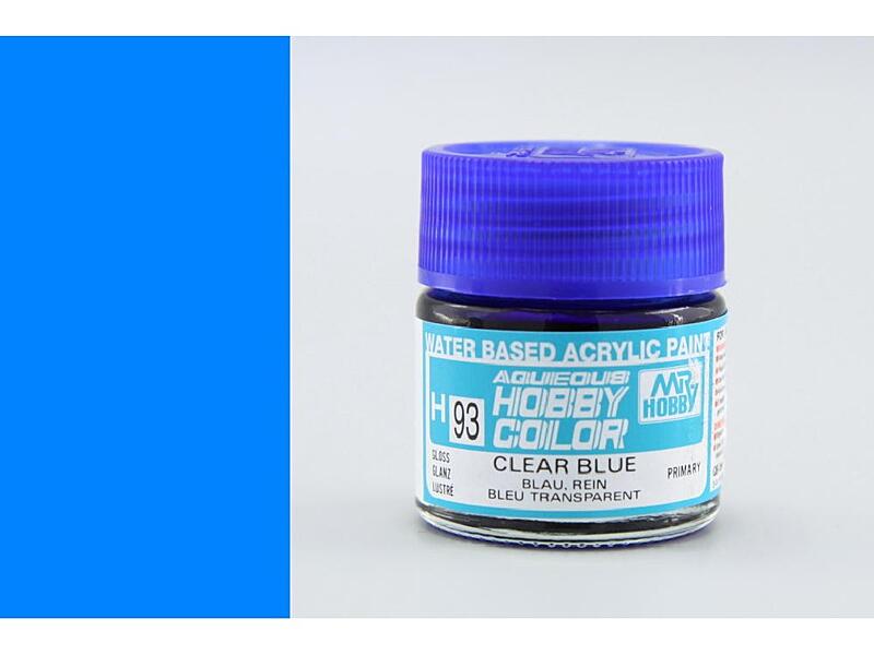 Gunze - Aqueous - H093 - Clear Blue- Transparentní modrá 10ml