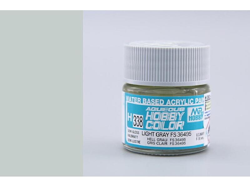 Gunze - Aqueous - H338 - FS36495 Light Gray - Světle šedá 10ml