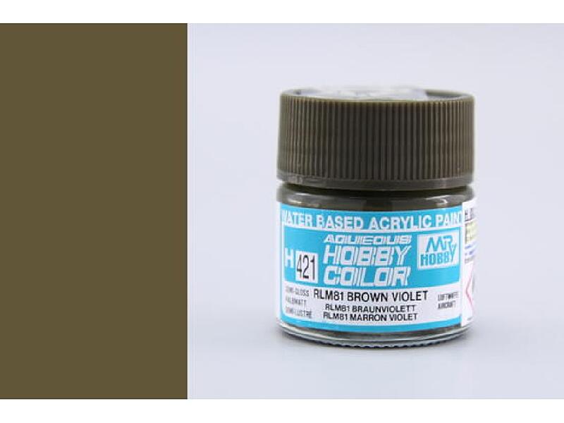 Gunze - Aqueous - H421 - RLM81 Brown Violet - Hnědo fialová 10ml