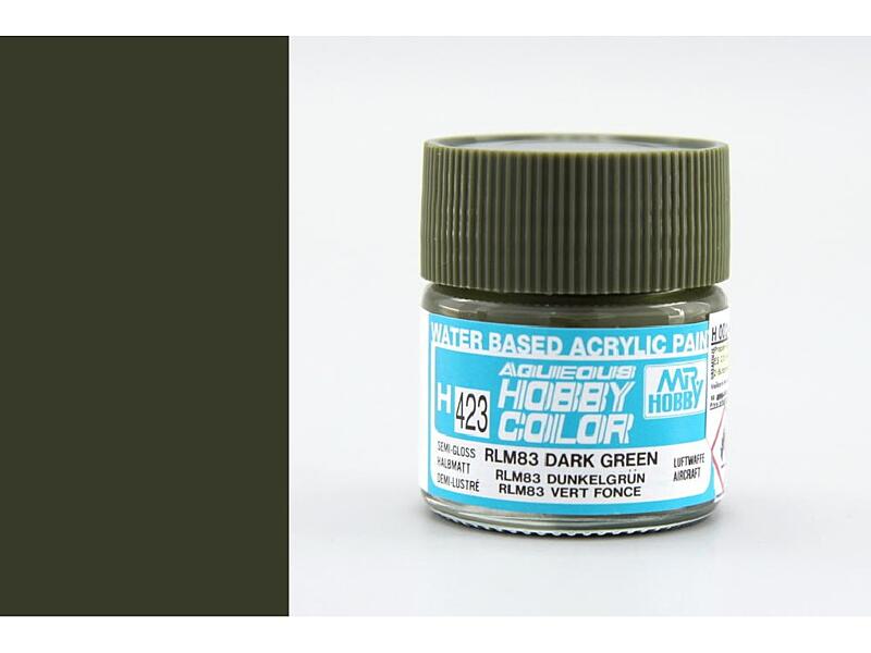 Gunze - Aqueous - H423 - RLM83 Dark Green - Tmavě zelená 10ml