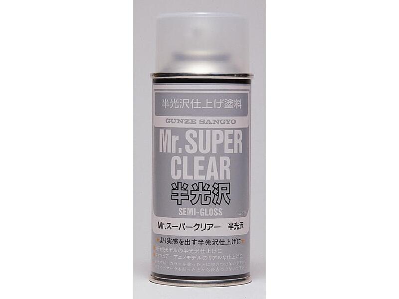 Gunze - B516 - Mr.Super Clear Semi-Gloss - Pololesklý lak 170ml