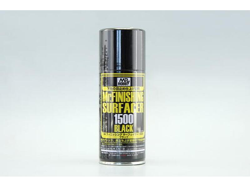 Gunze - B526 - Mr.Finishing Surfacer 1500 Black - Stříkací tmel - černý 170ml