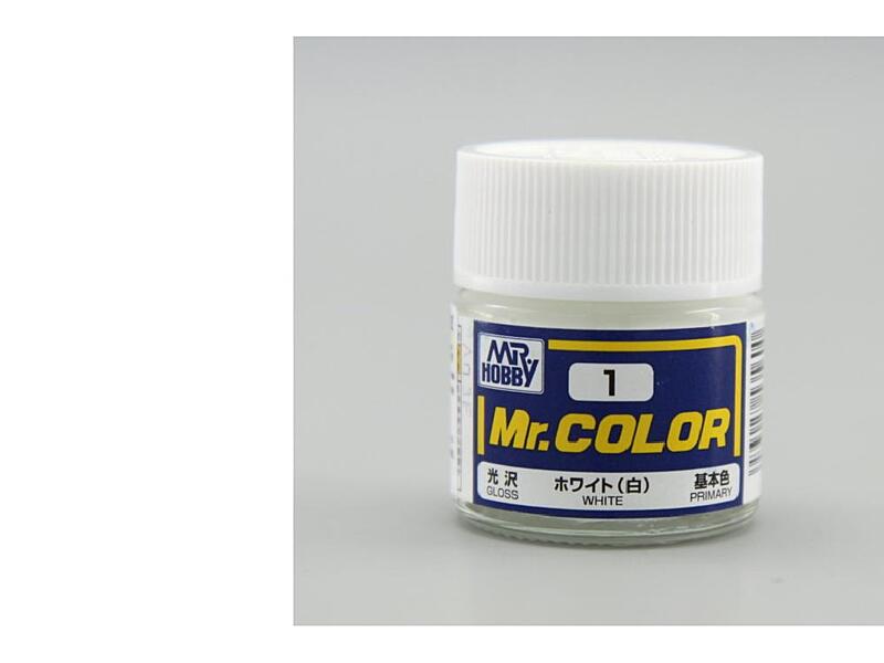 Gunze - Mr.Color - C001 - White - Bílá 10ml