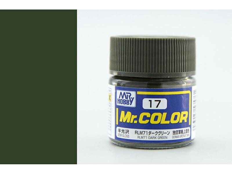 Gunze - Mr.Color - C017 - RLM71 Dark Green - Tmavě zelená 10ml