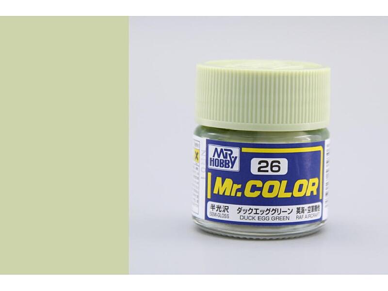 Gunze - Mr.Color - C026 - Duck Egg Green - Barva kachních vajec zel. 10ml