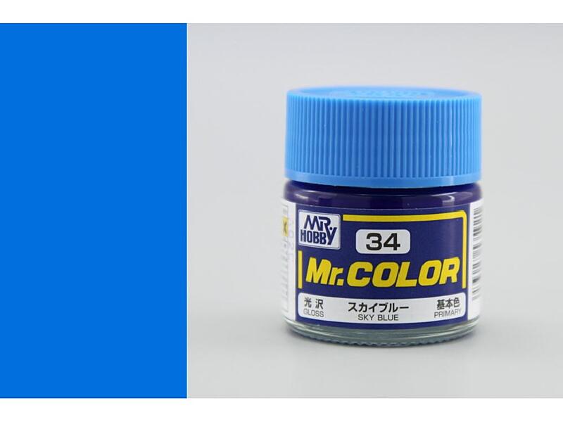 Gunze - Mr.Color - C034 - Sky Blue - Nebeská modrá 10ml