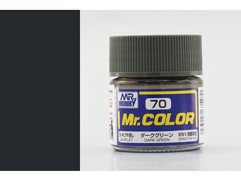 Gunze - Mr.Color - C070 - Dark Green - Tmavě zelená 10ml