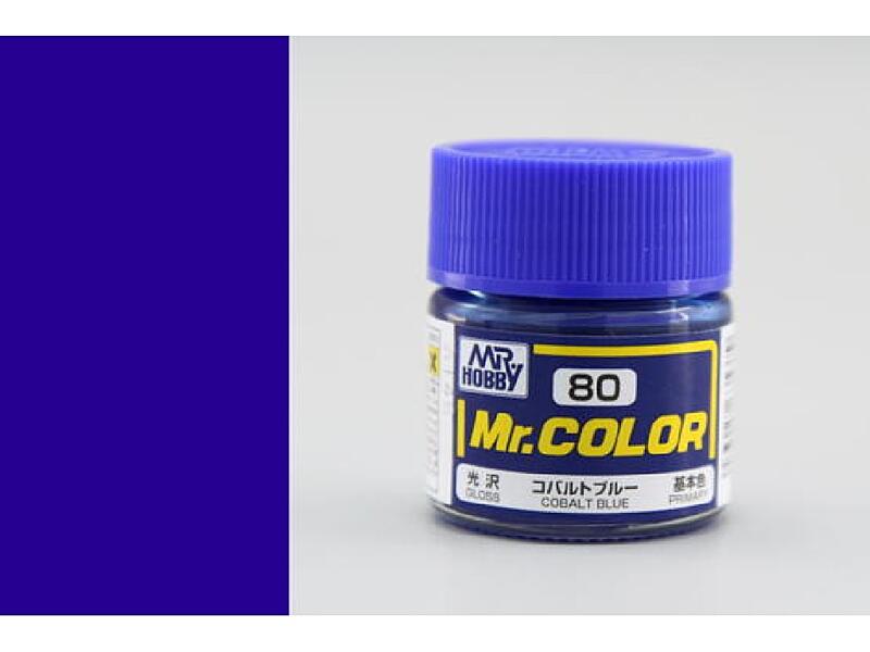 Gunze - Mr.Color - C080 - Cobalt Blue - Kobaltová modrá 10ml
