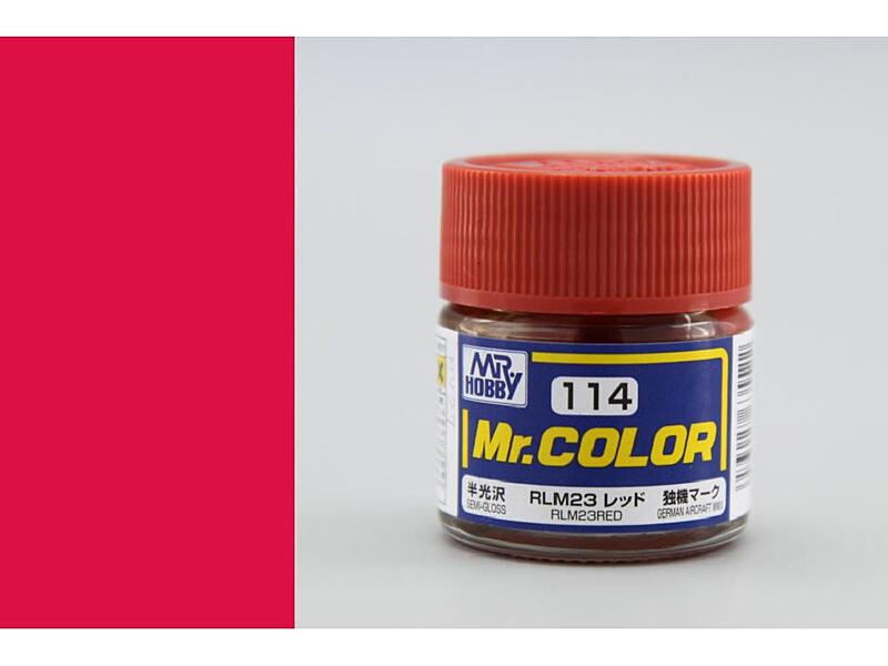 Gunze - Mr.Color - C114 - RLM23 Red - Červená 10ml
