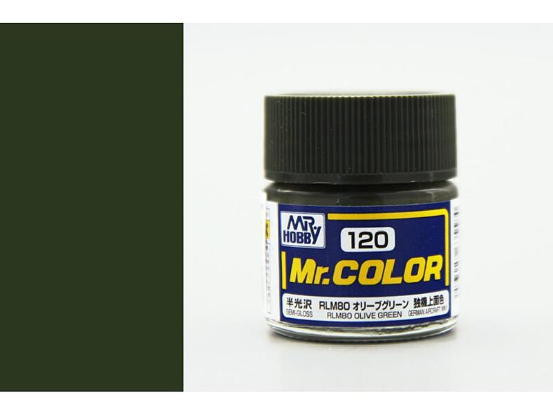 Gunze - Mr.Color - C120 - RLM80 Olive Green - Olivově zelená 10ml
