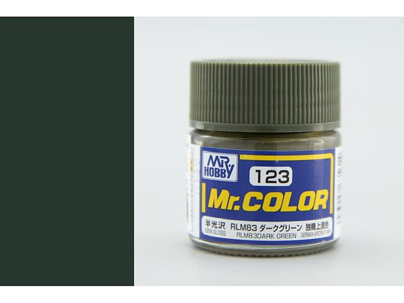 Gunze - Mr.Color - C123 - RLM83 Dark Green - Tmavě zelená 10ml
