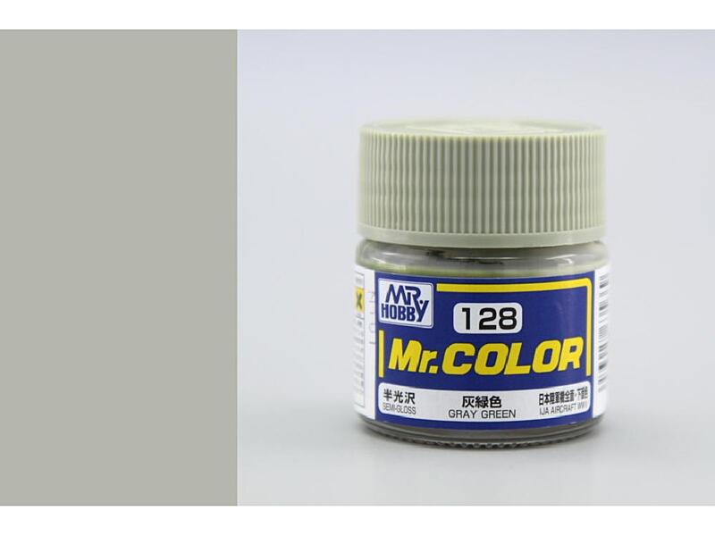 Gunze - Mr.Color - C128 - Gray Green - Šedo zelená 10ml