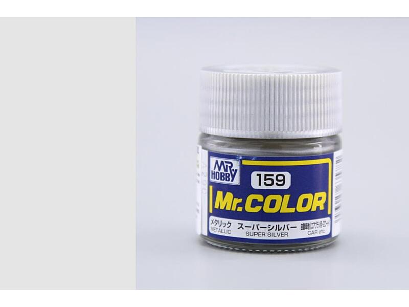 Gunze - Mr.Color - C159 - Super Silver - Super stříbrná 10ml