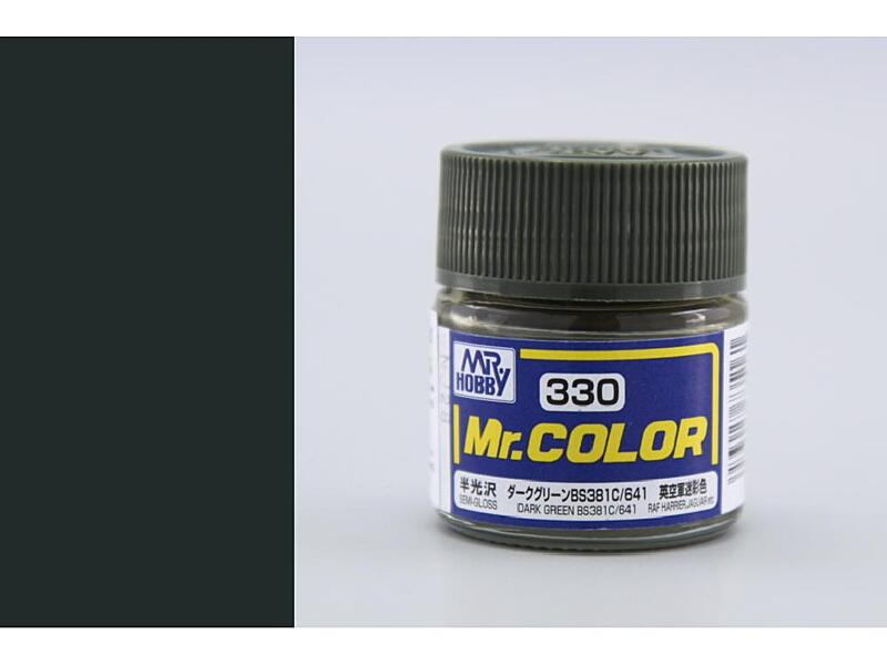 Gunze - Mr.Color - C330 - Dark Green BS381C/641 - Tmavě zelená 10ml