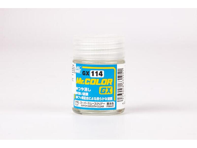 Gunze - Mr.Color GX - GX114 - Super Smooth Clear Flat 18ml