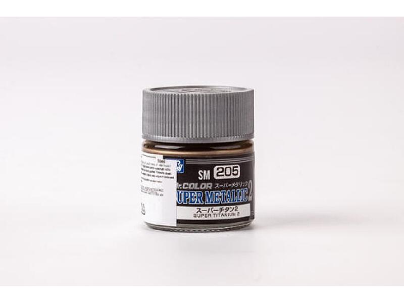 Gunze - Mr.Color - Super metalic - SM205 - Super Titanium II 10ml