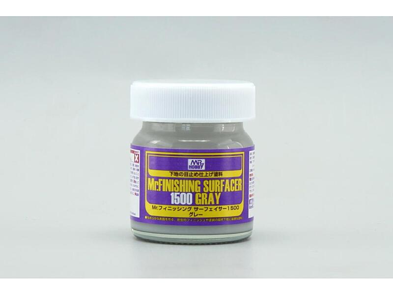 Gunze - SF289 - Mr.Finishing Surfacer 1500 Gray - Stříkací tmel šedý 40ml