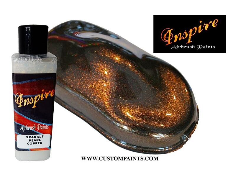 Inspire Sparkle Pearl Copper 100ml