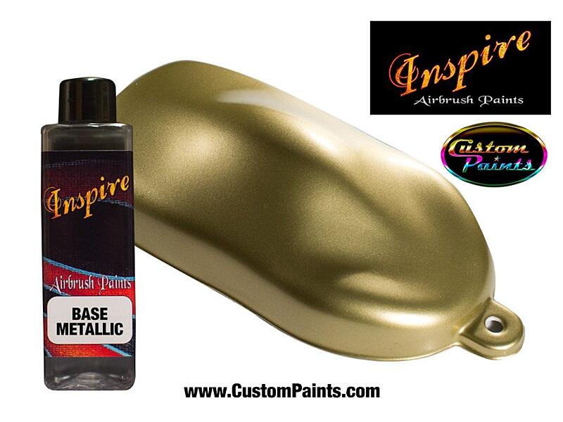 Inspire Base Metallic Gold 100ml
