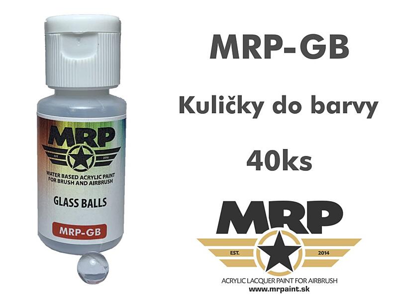 MR.Paint - Kuličky na rozmíchání barvy - skleněné - 40ks