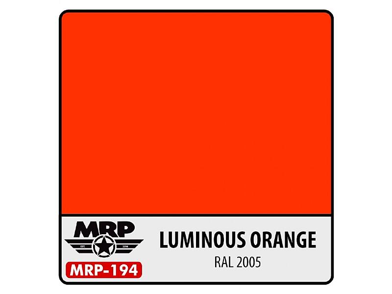 MR.Paint 194 Luminous Orange RAL 2005 30ml
