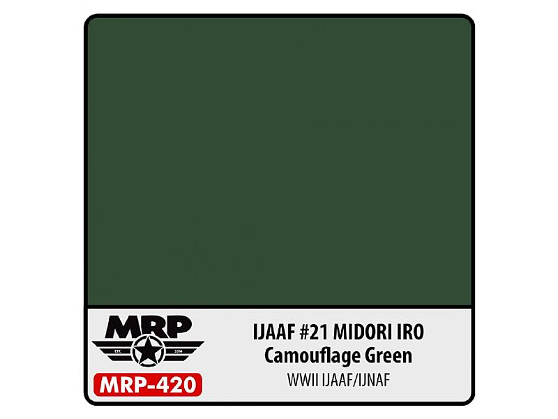 MR.Paint 420 IJAAF #21 Midori Iro (Camouflage Green) 30ml