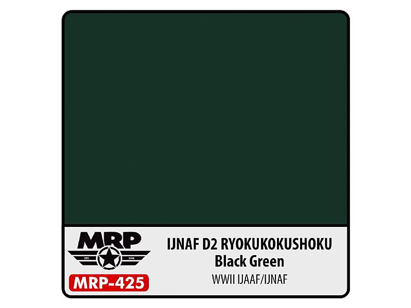 MR.Paint 425 IJNAF D2 Ryokukokushoku (Black Green) 30ml