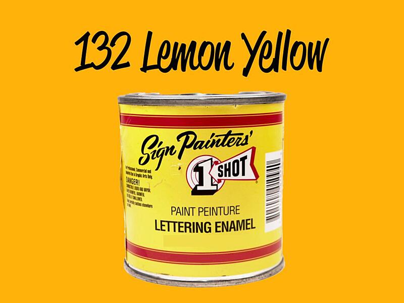 One Shot Lemon Yellow 118 ml