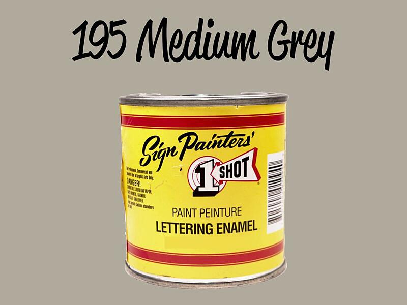 One Shot Medium Grey 118 ml